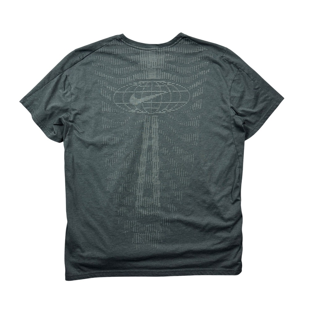 Nike Pro Burnout 3.0 Dri-Fit Training T-Shirt Men Large Gray Graphic Workout Gym